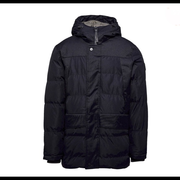 Projek Raw Mixed Media Parka - Navy, Men’s Small - Picture 2 of 6
